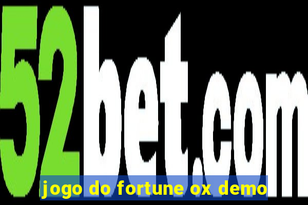 jogo do fortune ox demo